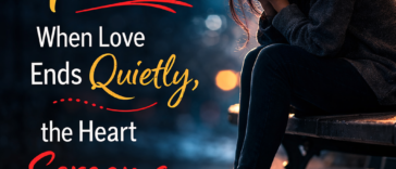 Shayari for Silent Breakup Pain – emotional love quotes for hidden heartbreak