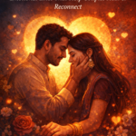 Marriage healing shayari showing emotional reconnection between husband and wife