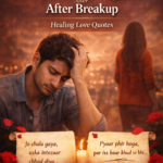 Romantic shayari after breakup healing love quotes