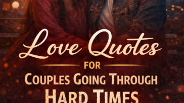 Love quotes for couples going through hard times and emotional struggles