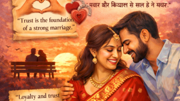 Trust and loyalty quotes in marriage with emotional shayari for couples