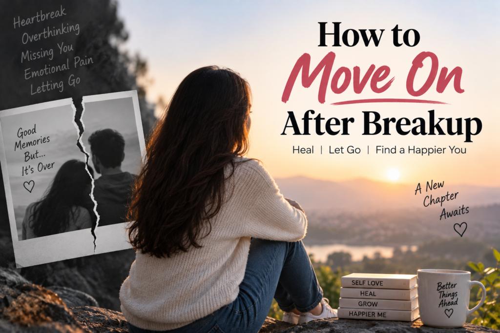 How to Move On After Breakup (Complete Guide + 20 Emotional Shayari)