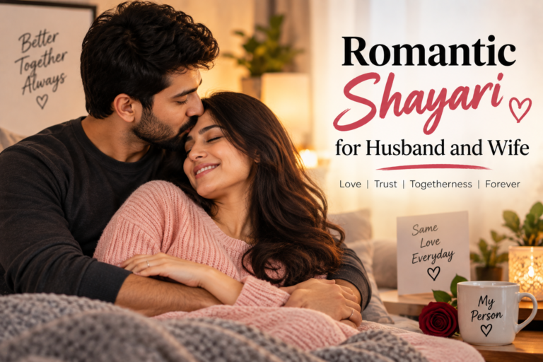 Romantic Shayari for Husband and Wife