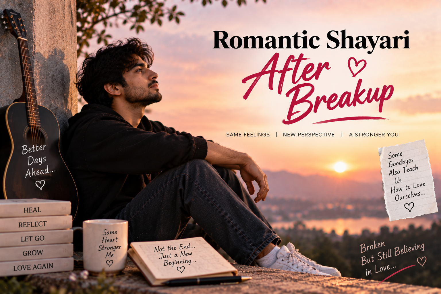 Romantic Shayari After Breakup – Love Quotes to Heal a Broken Heart